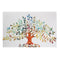 75X50CM Picture-Abstract Colorful Leafy Tree Unframed Canvas Print Wall Art Home Decoration