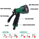 High Pressure Water Sprayer Watering Garden Nozzle Kit 8 Mist Modes Car Washing Kit