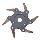 6 Teeth Grass Trimmer Head Brush Cutter Steel Garden Tool Strimmer Lawn Mower Blade