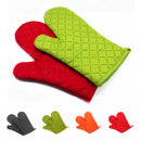 KCASA KC-PG02 1Pcs Silicone Coating Oven Mitts Microwave Oven BBQ Heat Resistant Pot Holder Gloves