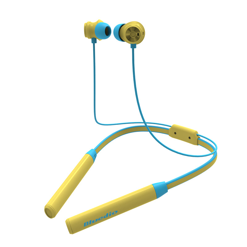 Bluedio TN2 HiFi Active Noise Cancelling bluetooth Earphone Magnetic Neckband Headphone Dual Mic