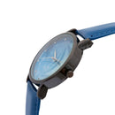 MILIER 8288 Starry Night Sky Fashion Leather Strap Simple Women Wrist Watch