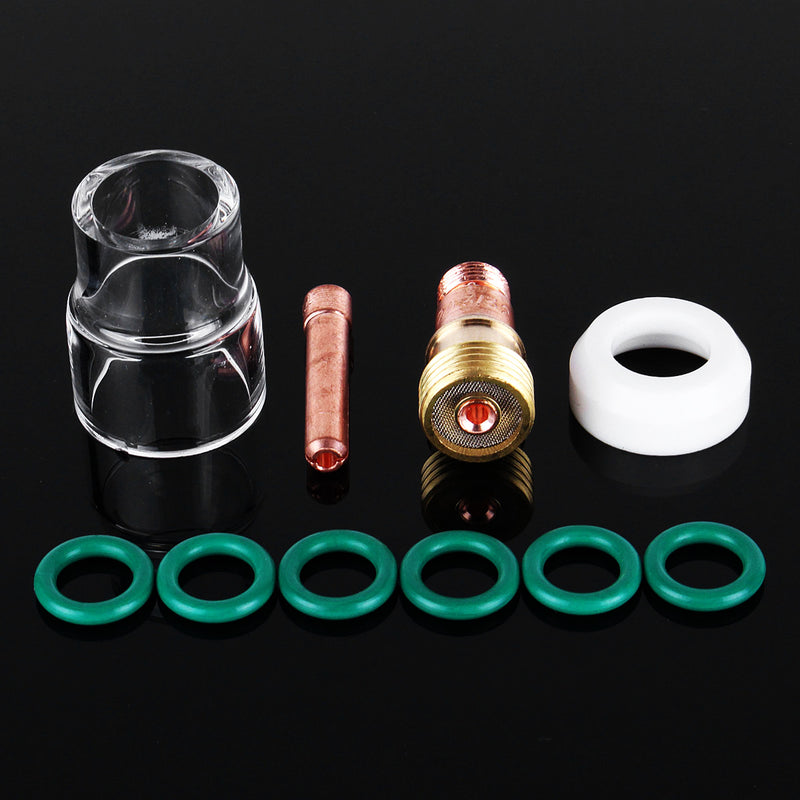 10Pcs TIG Welding Torch Stubby Gas Lens