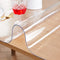 60*120cm Transparent Square Table Mat Waterproof Anti-scald Non-toxic Dining Desk Pad Tablecloth