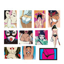 48pcs Beauty Graffiti Stickers European and American Style Car Stickers Trolley Luggage Cool Sticker