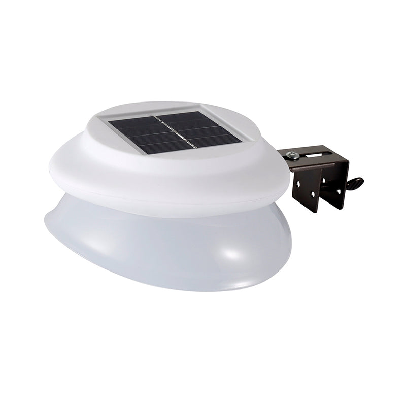 Solar Powered 9 LED Fence Light Outdoor Garden Wall Lobby Pathway Lamp Waterproof