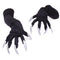 Long Nails Gloves Halloween Cosplay Props Suits Hand Sleeves Paw Performance Cuffs