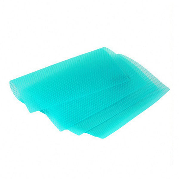 KCASA 4pcs Refrigerator Pad Antibacterial Antifouling Mildew Moisture Tailorable Silicone Pad