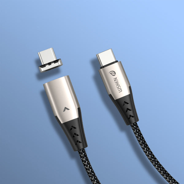 Wsken 5A 100W PD Magnetic Type C to Type C Fast Charging Data Cable For Huawei P30 Pro Mate 30 5G Xiaomi Mi9 9Pro 5G S10+ Note 10 5G
