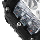 4Inch LED Work Light Bar Three Sides Glow Flashing Spotlight 20W 9000LM for Off Road Truck ATV