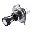 H4 18W 800LM Motorcycle LED Hi-Lo Headlight Motor Bike Motor Light Bulb DC12-24V