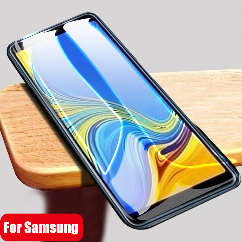 Bakeey 9D Curved Edge Full Glue Tempered Glass Screen Protector For Samsung Galaxy A7 2018