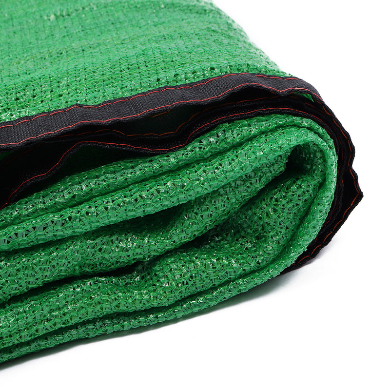 Sun Shade Sail Awning Cover Outdoor Garden Canopy 6 Stitches 80% Sunshade Green Net