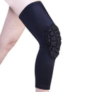 1Pcs Basketball Mountaineering Hot Pressing Honeycomb Knee Pad