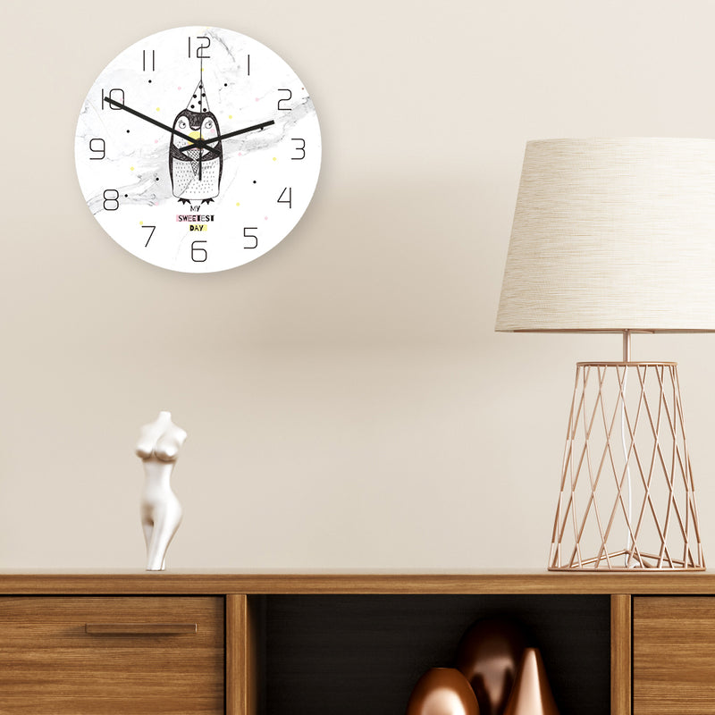 Loskii CC060 Creative Wall Clock Mute Wall Clock Quartz Wall Clock For Home Office Decorations