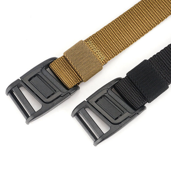 ENNIU 125cm 2.5cm 1200D Nylon Tactical Belt Zinc Alloy Buckle Quick Release Leisure Waist Belt
