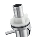 32x13.5cm Stainless Steel Kitchen Sink Faucet Single Lever Cold Water Tap Silver Faucet