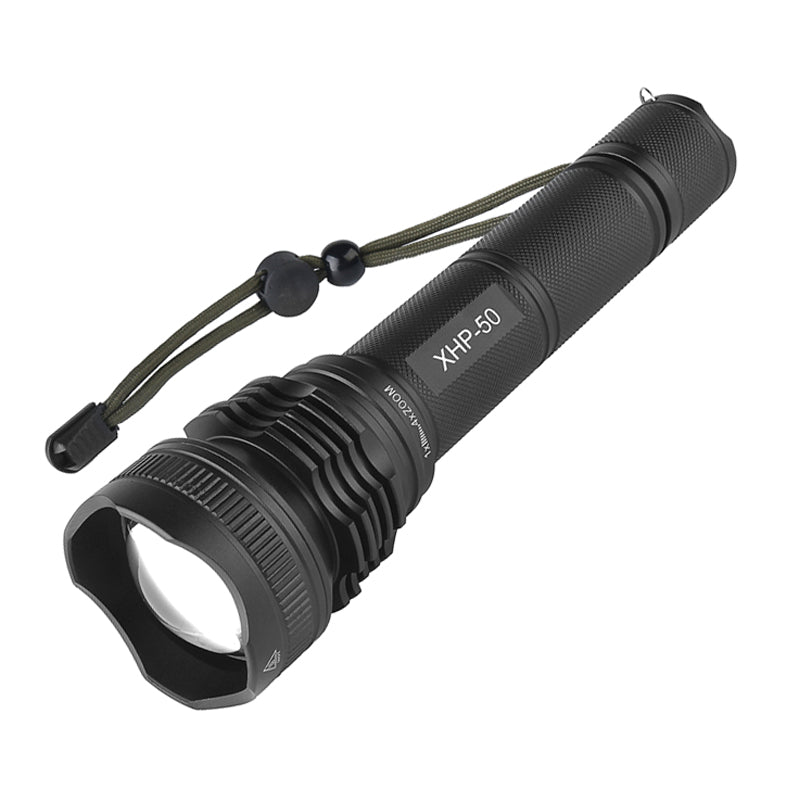 XANES 1401B XHP50 2150Lumens Brightness Zoomable LED Flashlight 18650/26650