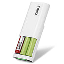 TOMO T3 Power Bank 3pcs 18650 Li-ion Battery Dual USB Charger DIY Case Box for Mobile Phone