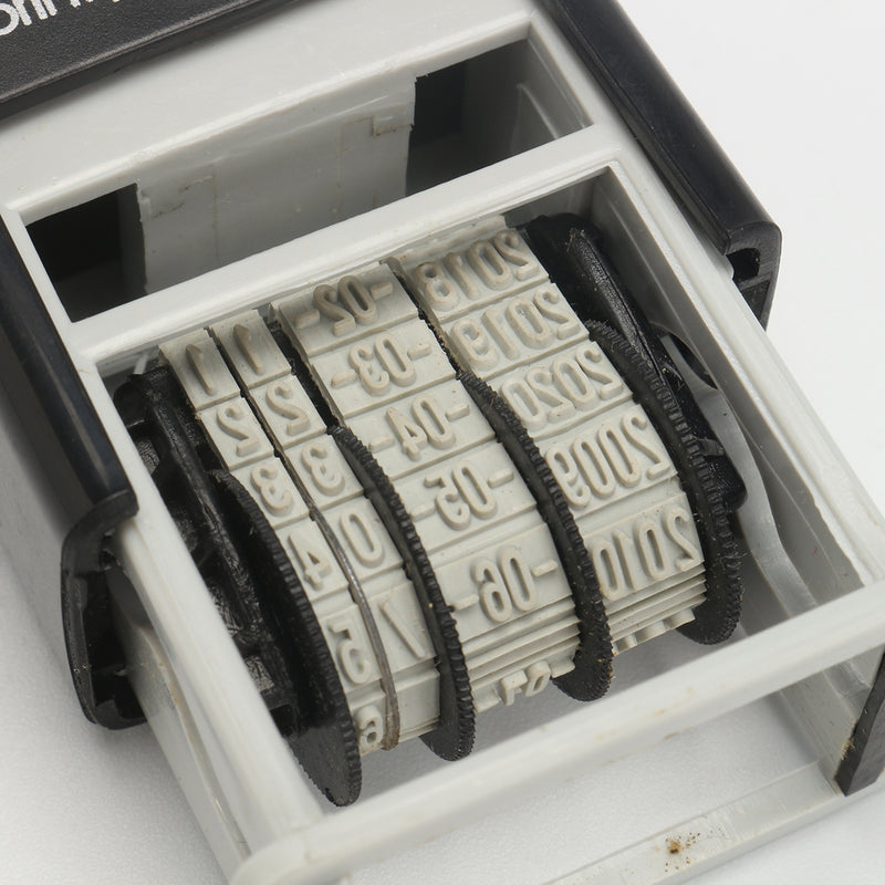 Custom Self Inking Date Stamp Office Stamp Plastic