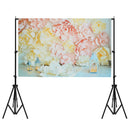 5x3ft 7x5ft Pink Petals Newborn Baby Photography Backdrop Studio Prop Background