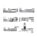 6pcs Presser Optional Overlock Feet Foot Pack for Juki Lock MO-50E MO-51E Sewing Tools