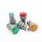10pcs Green LED 22mm DC Voltage Measuring Instrument Mini Voltagemeter DC6~100V AD101-22VM Indicator Voltmeter