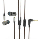 Plextone X46M Metal 3.5mm Wired Control Earphone Detachable Cable Heavy Bass Headphone with Mic