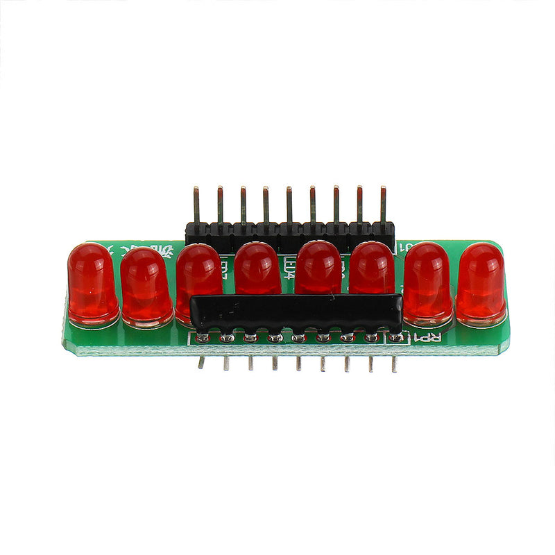 10pcs 8 Way Water Light Marquee 5MM RED LED Light-emitting Diode Single Chip Module Diy Electronic MCU Expansion Module