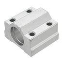 Machifit 10mm Slide Bushing Block With 2 Bearings for No Power Spindle Assembly Small Lathe Accessories