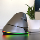 Ajazz AJ307 4800DPI USB Wired 7 keys Vertical Mouse Gaming Mouse RGB Backlit  Ergonomic Design