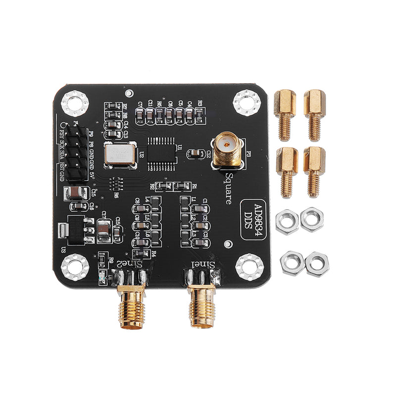 AD9834 DC 5V DDS Signal Generator Module Board Sine/Triangle/Square Wave Waveform Controllability