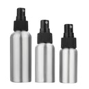 30/50/100ml Portable Aluminum Fine Mist Spray Bottle Sprayer Atomizer