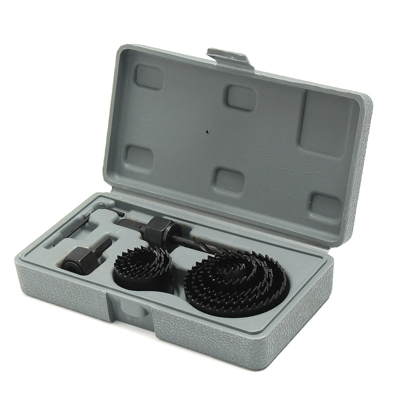 11pcs Hole Saw Cutter Set 19-64mm Carbon Steel Saw for Wood Metal Cutting