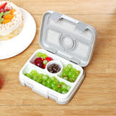 2 Layer Bento Lunch Box Picnic Food Container Plastic Divided Storage Microwave Lunch Box
