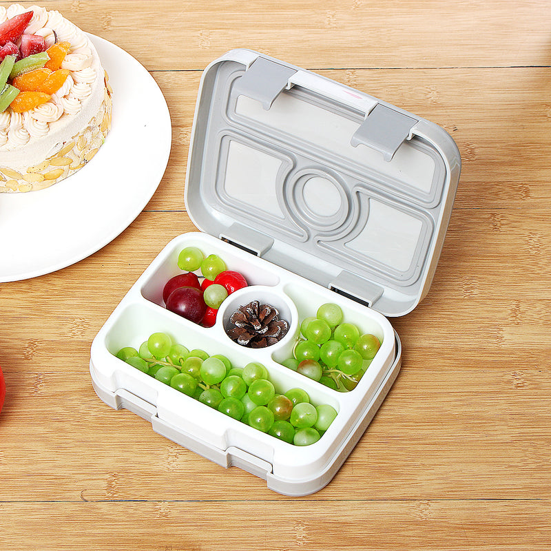 2 Layer Bento Lunch Box Picnic Food Container Plastic Divided Storage Microwave Lunch Box