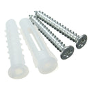 Stainless Steel Wall Mounted Soap Dispenser Holder Shampoo Bottle Frosted Glass