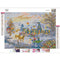 5D Diamond Painting Christmas Deer Embroidery Home Full Drill Cross Stitch Kits