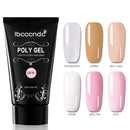 DANCINGNAIL Poly Gel Nail Extension 6 Colors Nail Builder UV Gel