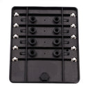 iMars 10 Way Fuse Box 12V 32V Circuit Standard Blade Block Holder Kit Car Caravan