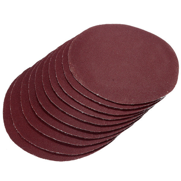 10pcs 3 Inch 40-2000 Grit Sander Disc Sanding Paper Abrasive Tool Sandpaper