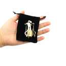 IPRee Mini Camping Stove Outdoor BBQ Picnic Cooking Stove Portable Ultralight Brass Folding Gas