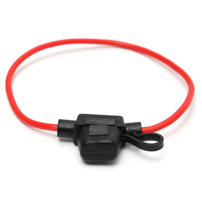 3pcs 200mm 14 Gauge ATC Fuse Holder In Line AWG Wire + 6PCS 11mm Car Blade Fuses