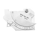 Machifit 50mm Stainless Steel Welding Gauge Bridge Cam Gauge Test Ulnar Welder Inspection Gage
