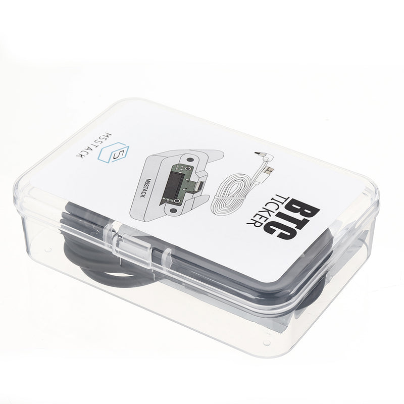 BTC Ticker DHT12 Digital Humidity Temperature Sensor ESP32 for Micropython Ticker with Standing Base Charging