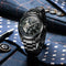 TEVISE 795A Waterproof Automatic Mechanical Watch Business Style Stainless Steel Male Watch