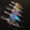 5Pcs 9.7cm Live Target Yearling Fishing Lures Jerkbait Bass Crankbaits Bait Ball