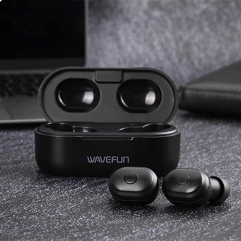 Wavefun X-Pods 2L TWS bluetooth 5.0 Earphone AAC&SBC Audio Waterproof Binaural Call True Wireless Earbuds for Iphone X XR Xiaomi