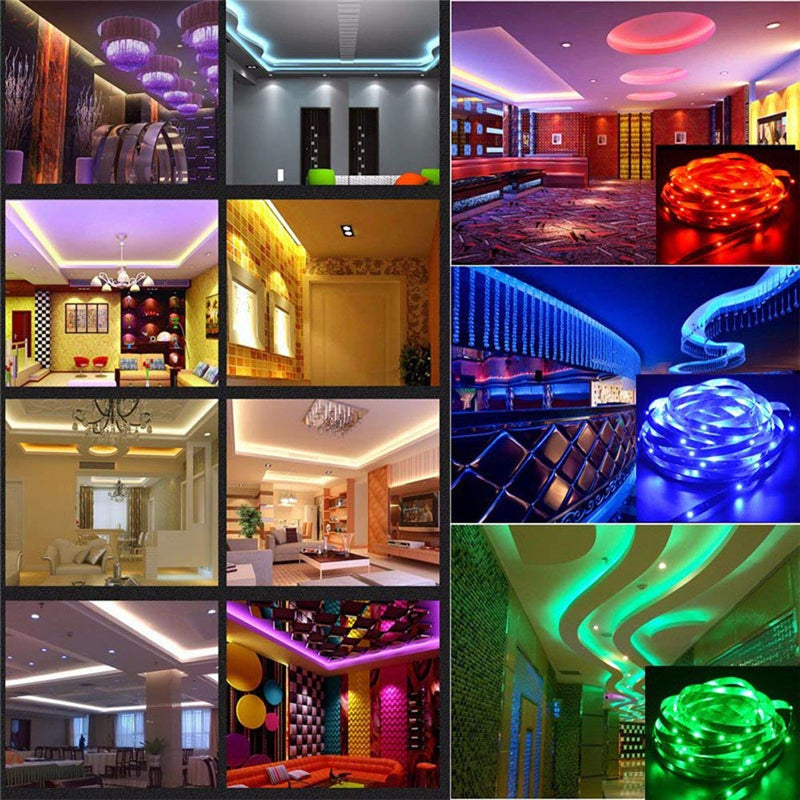 0.5m 2m 3m 5m 5050 Waterproof bluetooth APP Control RGB USB LED Strip Light Outdoor KTV Hotel Home Decor