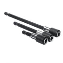 7Pcs Extension Bar Impact Socket Square Hex Shank Socket Adapter Drill Bit